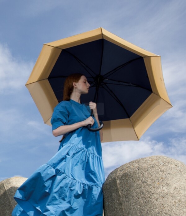 JNC XXL Straight Double-Layer Umbrella