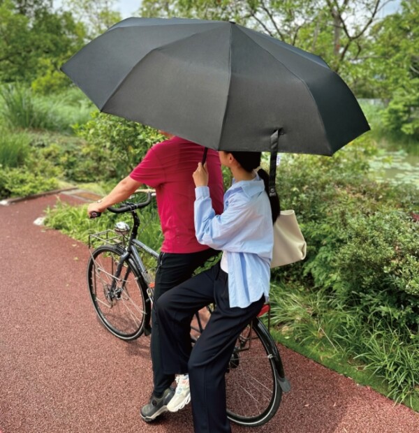 JNC Oversized Three-Fold Umbrella