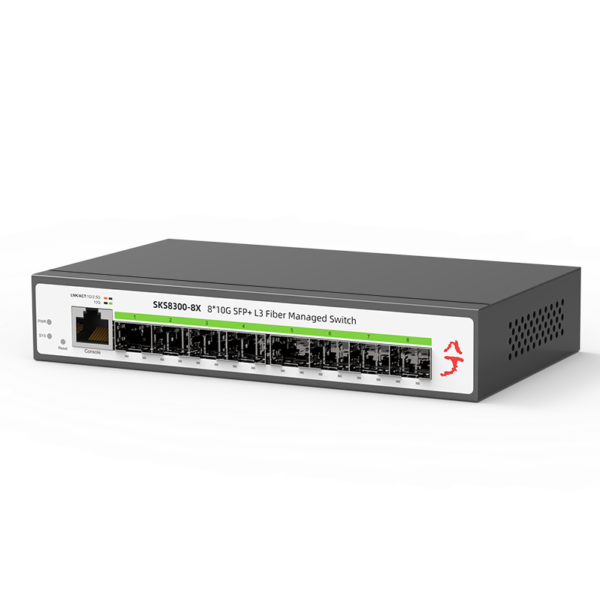 8-Ports 10G Uplink L3 Managed Switch