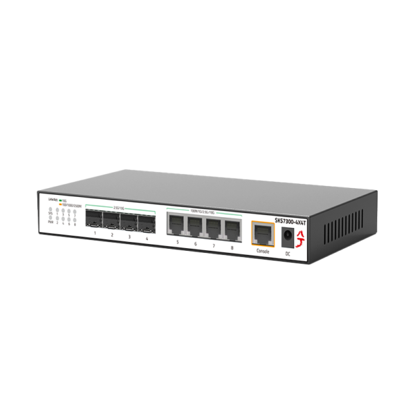 8-Ports 10G Uplink L2 Managed Switch